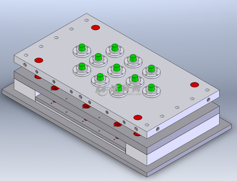 建筑模板模具图