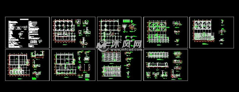 城郊垃圾預處理焚燒發電站結構圖