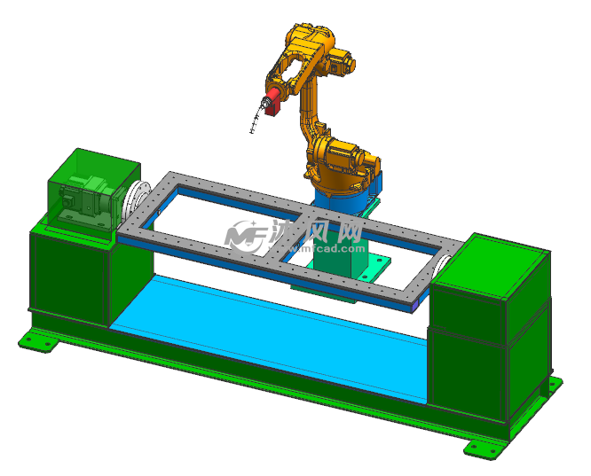 卧式焊接翻转台