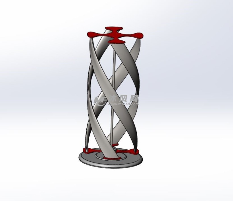 垂直风力发电机模型