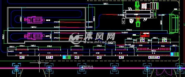 水箱生產車間工藝設備佈置圖