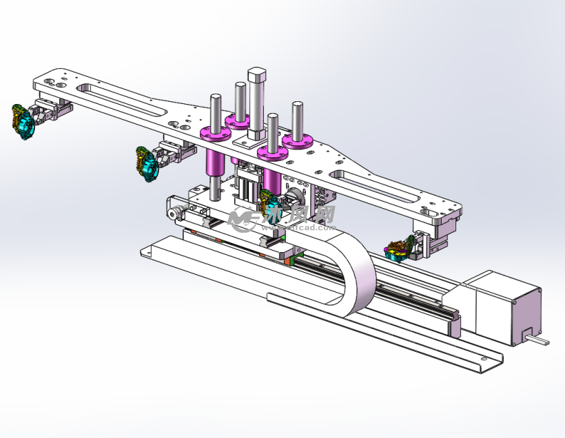 4工位平移搬运机构