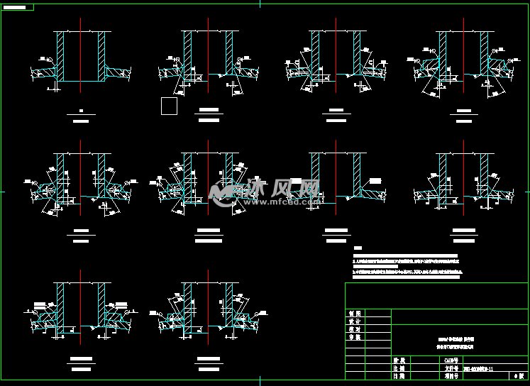 净化油罐机械图 - 储存压力容器图纸 - 沐风网