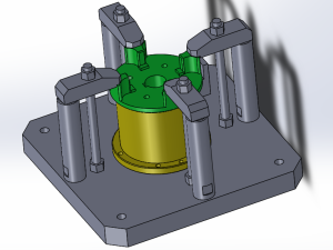 法兰联轴器夹具设计模型