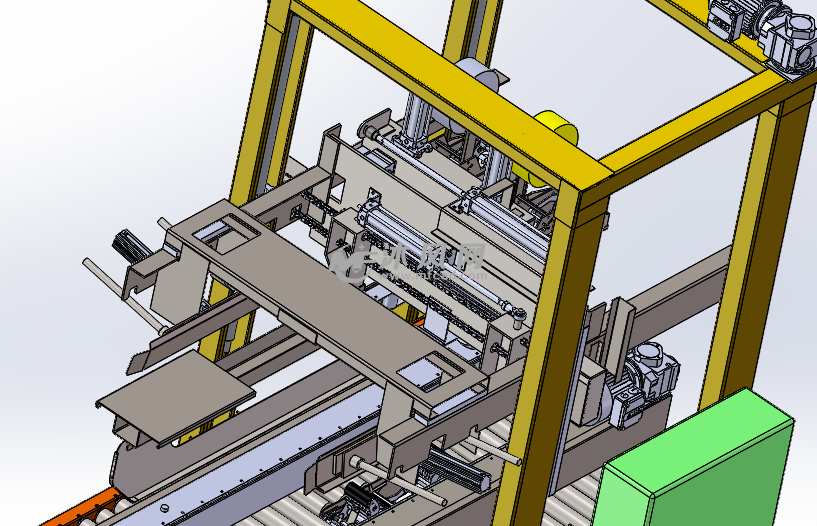 全自动封箱机设计