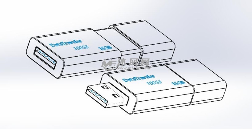 俯视图超大容量u盘模型 模型图超大容量u盘模型 实物图雇佣ta 关注