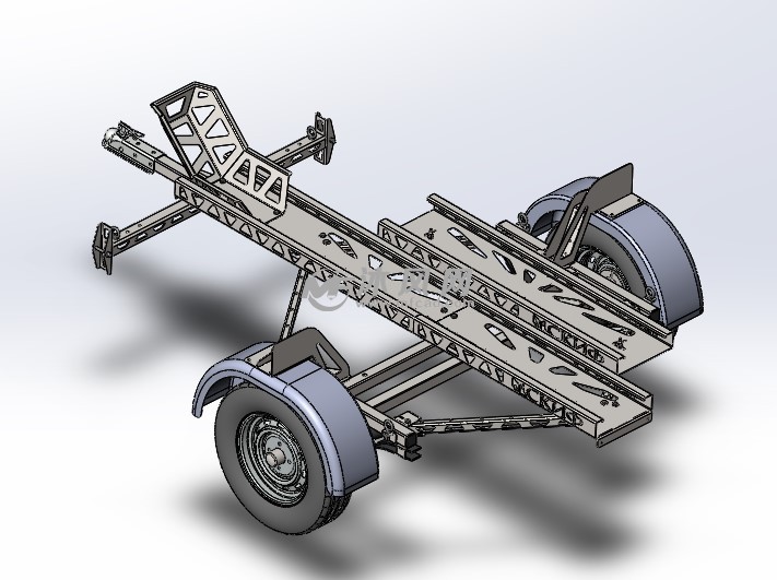 摩托车拖车设计