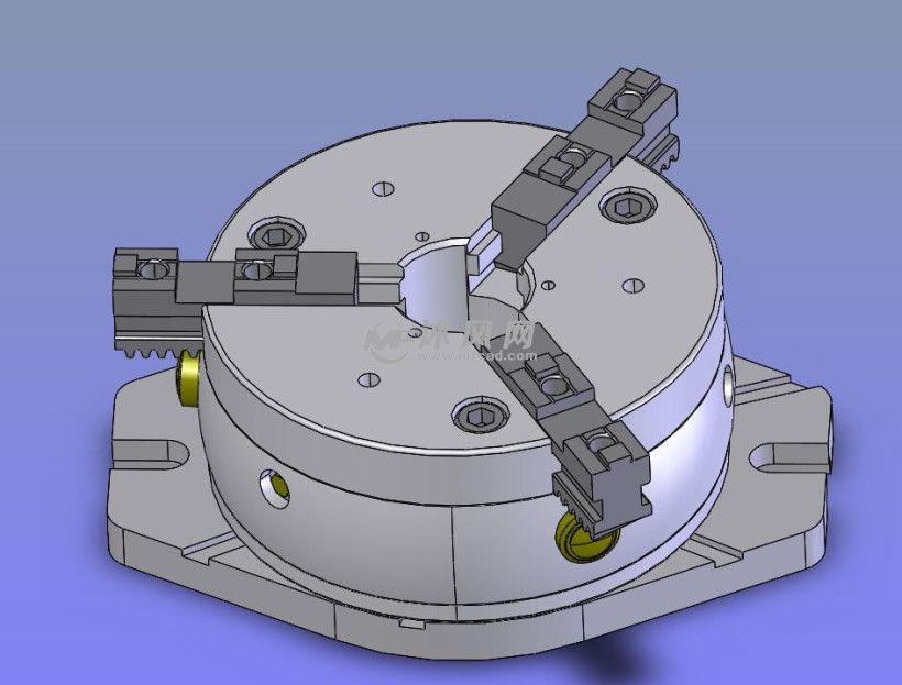 带快换爪系统的通用型三爪手动卡盘7款