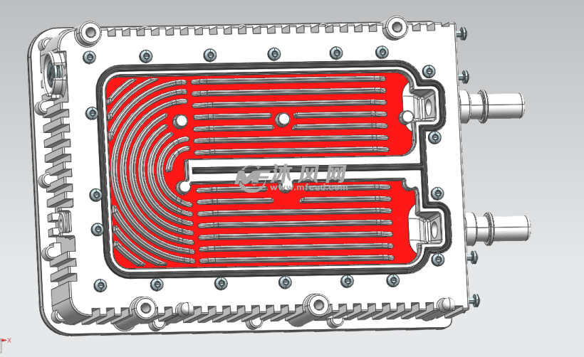 车载电器水冷系统设计