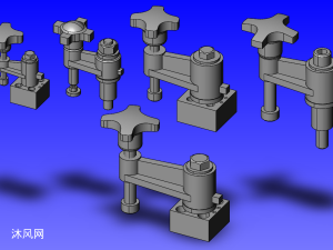 螺旋压紧机构图