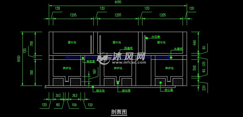 中控楼养护室设计图