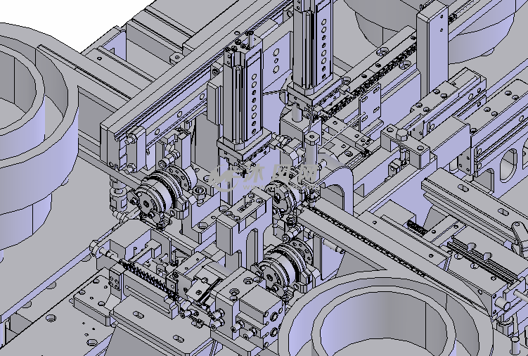 微型开关组装机 - 机械设备图纸 - 沐风网