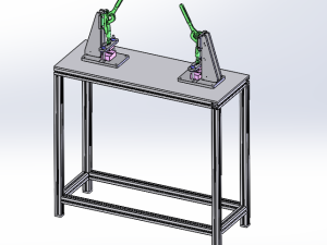 杠杆式压紧机构
