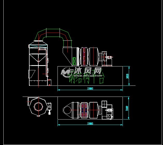 涂装废气设计 - 环保图纸 - 沐风网