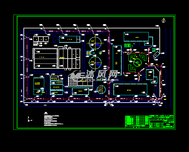 污水处理厂 设计图