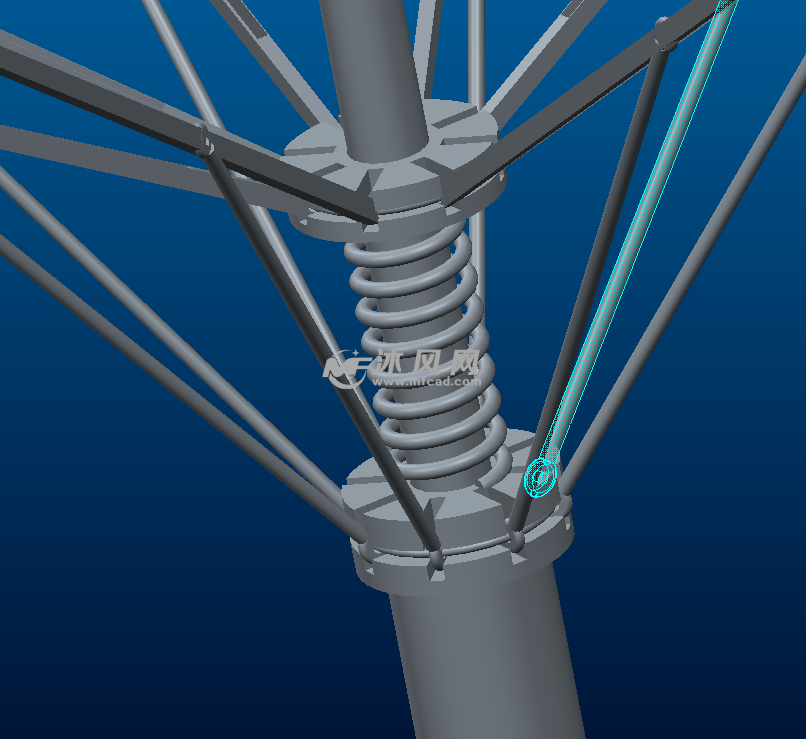 多功能雨伞骨架