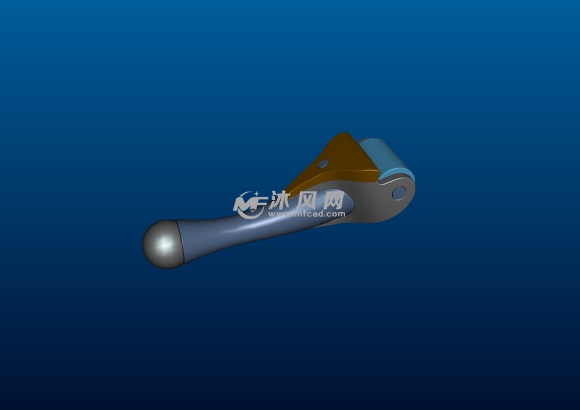 滚轮模型结构设计