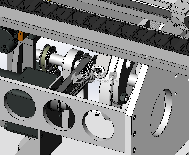 仿形机构装卸机
