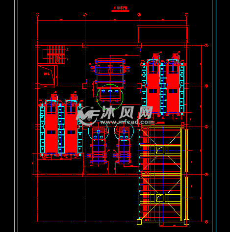 年产45万吨重介质洗煤厂平面设备布置图