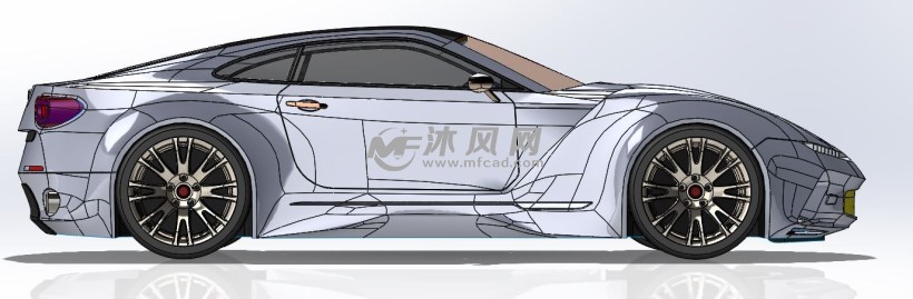 赛车模型3d - 专用车图纸 - 沐风网