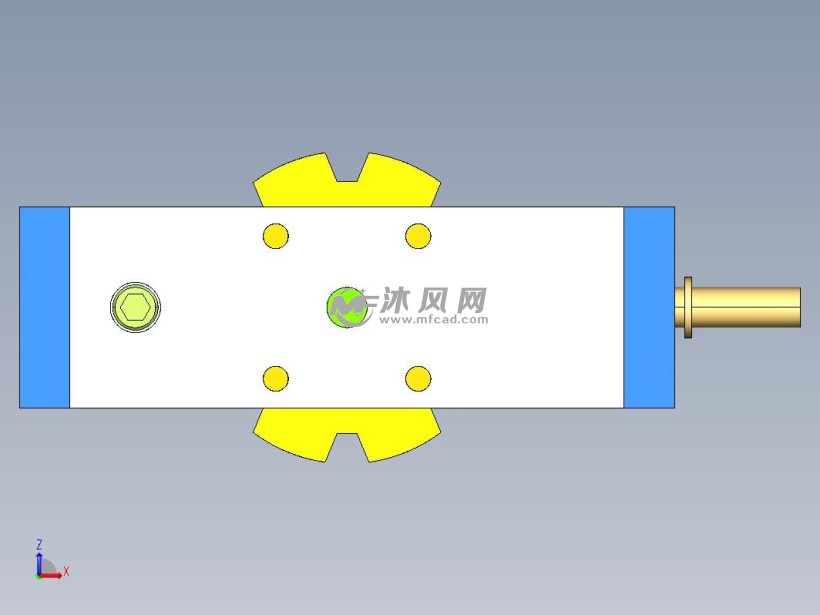 钻模3d模型设计