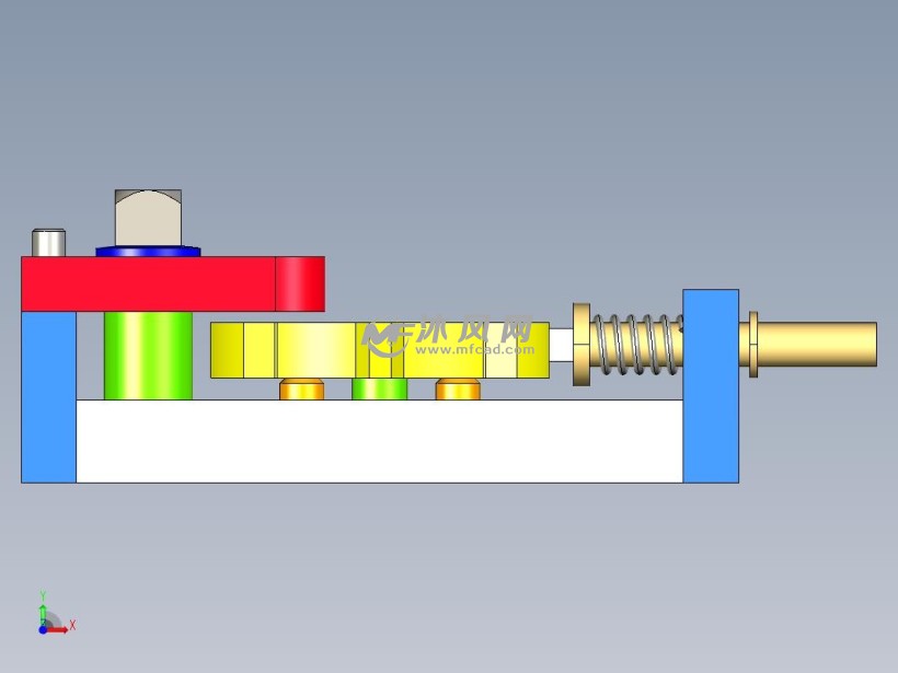 钻模侧视图钻模俯视图钻模仰视图钻模总体预览雇佣t