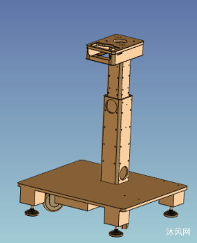 tm机器人可调节底座图纸合集的封面图