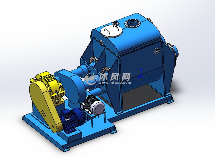 捏合机模型图纸