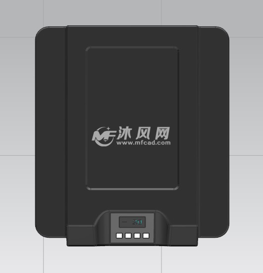 车载冰箱模型设计图
