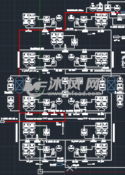 分子篩吸附工段流程圖