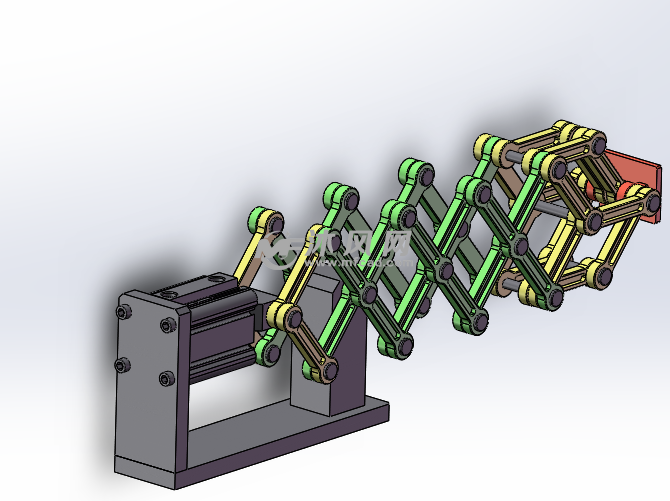 铰链伸缩机械手