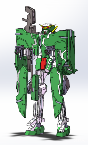 力天使高达sw图纸合集的封面图