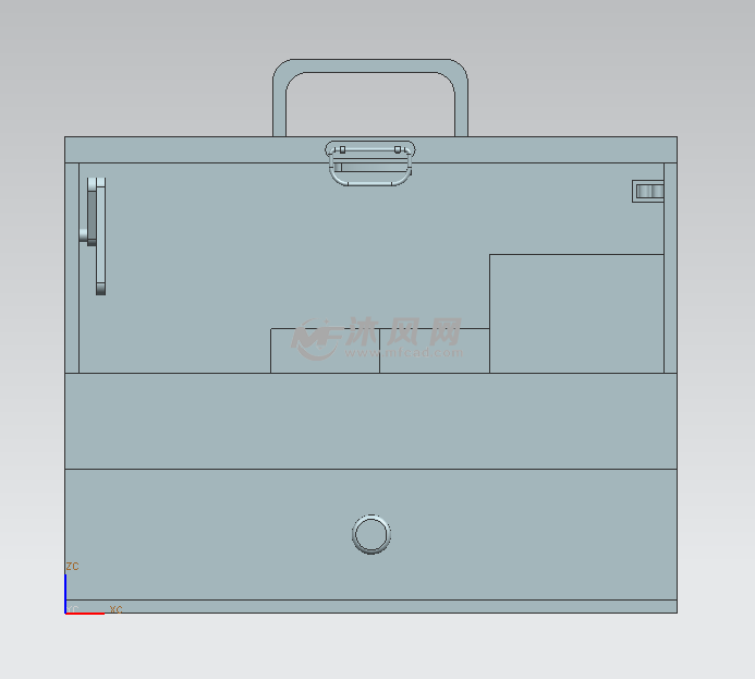 易携带的护肤品收纳盒 - 日常用品图纸 - 沐风网