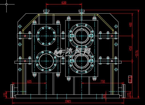 7h9h齿轮箱方案图