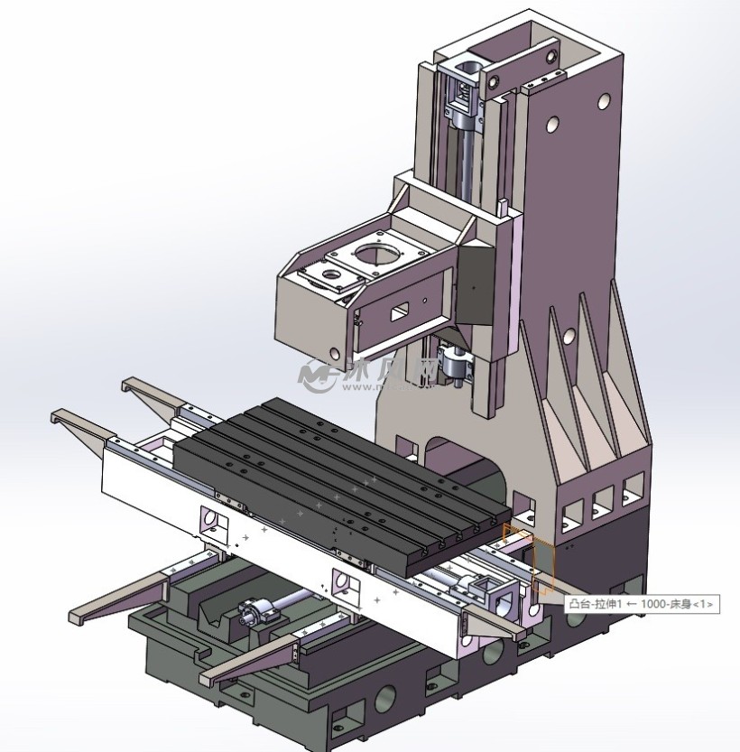 光机测绘图 - 机械加工图纸 - 沐风网