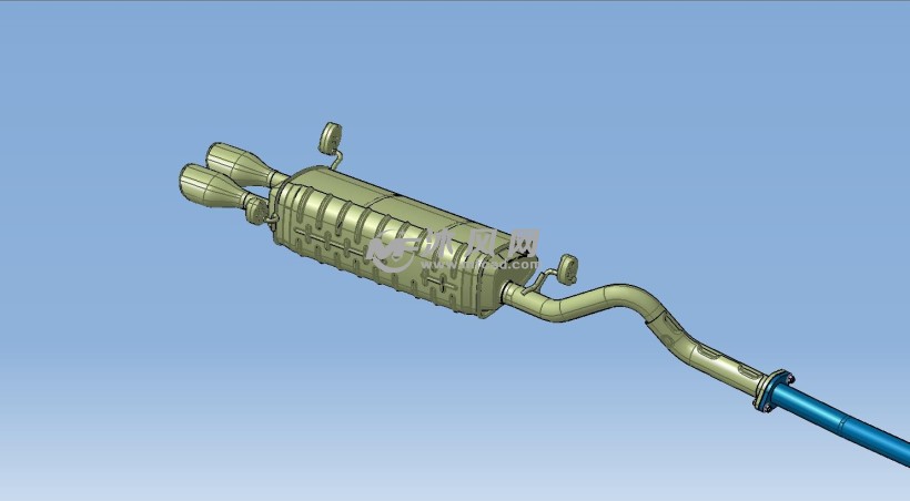 suv排气系统管路设计