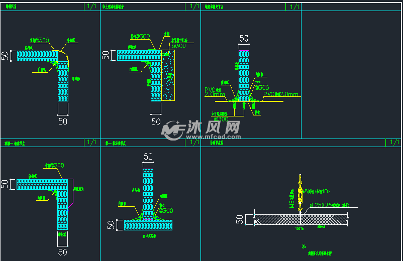 彩钢板节点详图