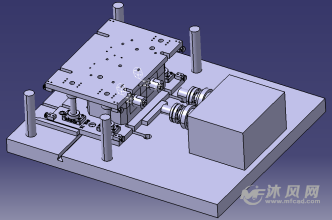 缩口模具结构图纸图片