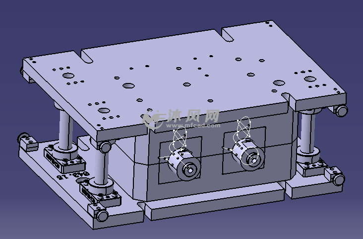 管件涨缩口模具