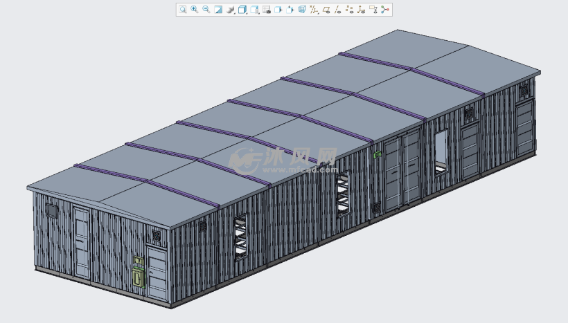 高压预制舱 - 交通运输图纸 - 沐风网