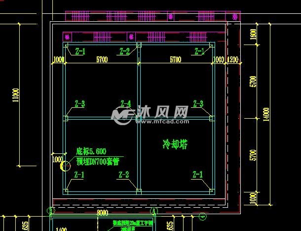 製漿廢水調節池及事故池條件圖