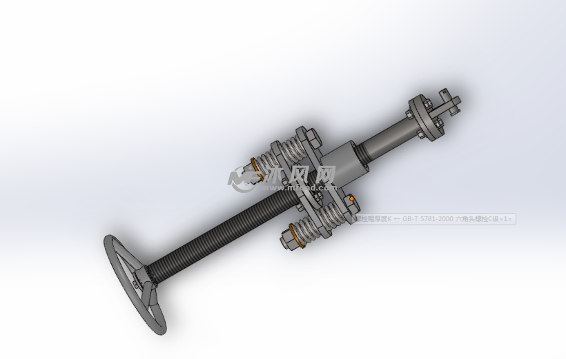 调节丝杆调节装置