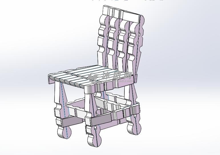木椅子设计 