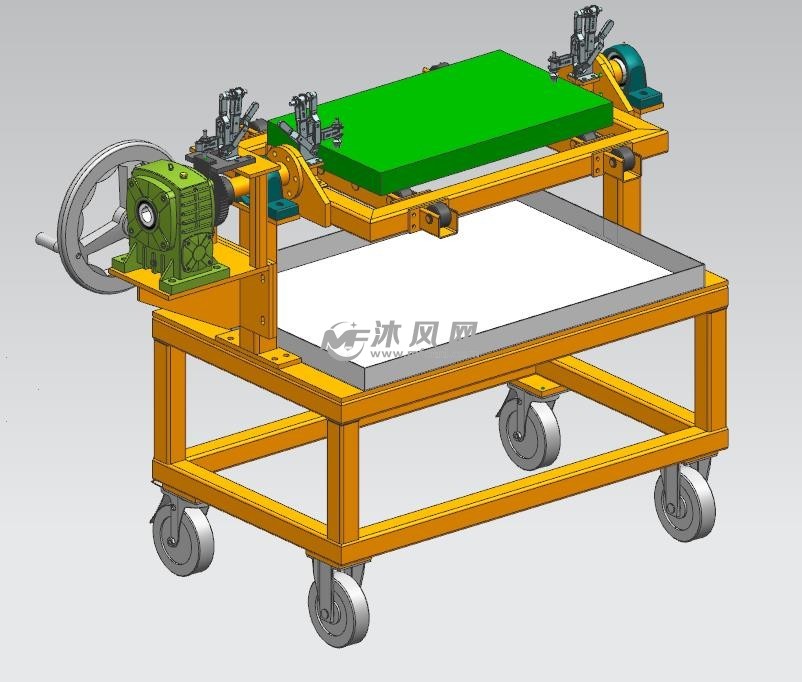 180翻转台 - 工位器具图纸 - 沐风网