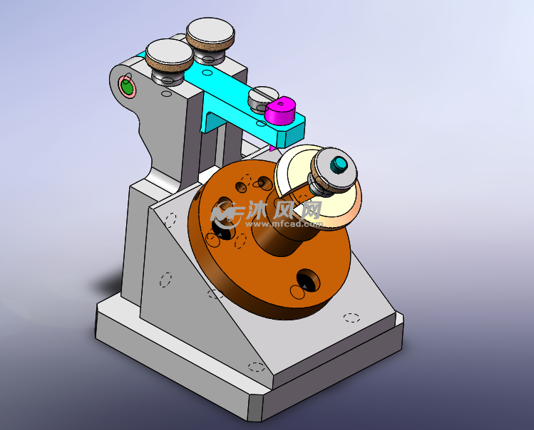 导承钻模装配图