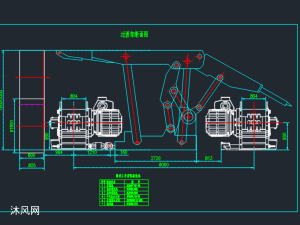 放顶煤综采工作面三机配套图