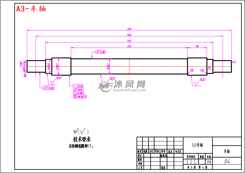 a3-车轴
