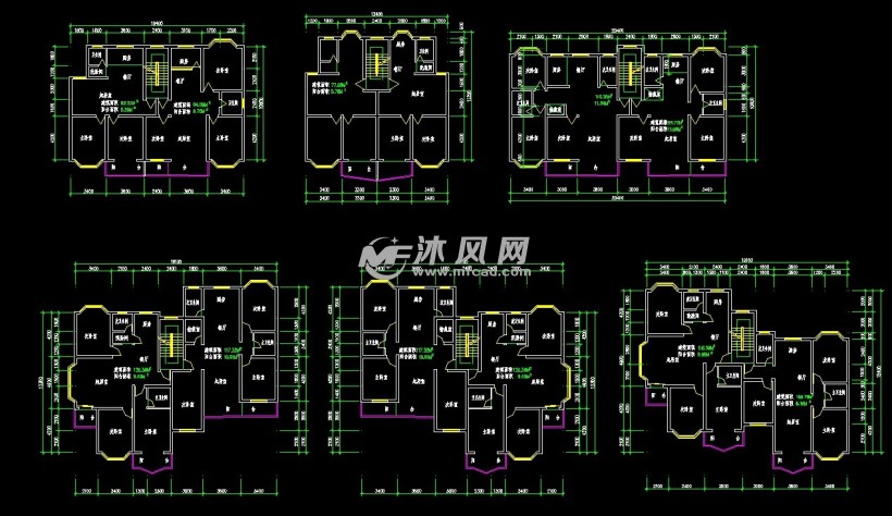 聯排住宅平面圖