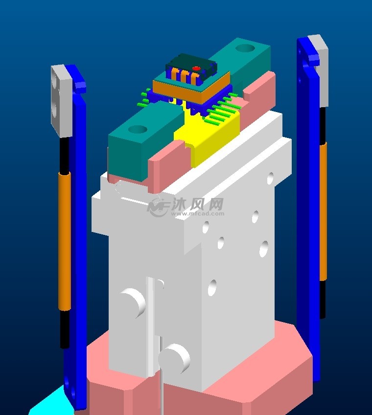 半导体产品空中定位结构