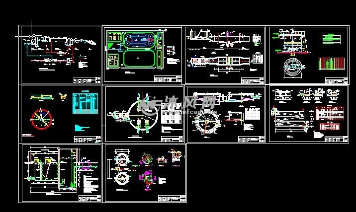 某污水处理厂工程设计图